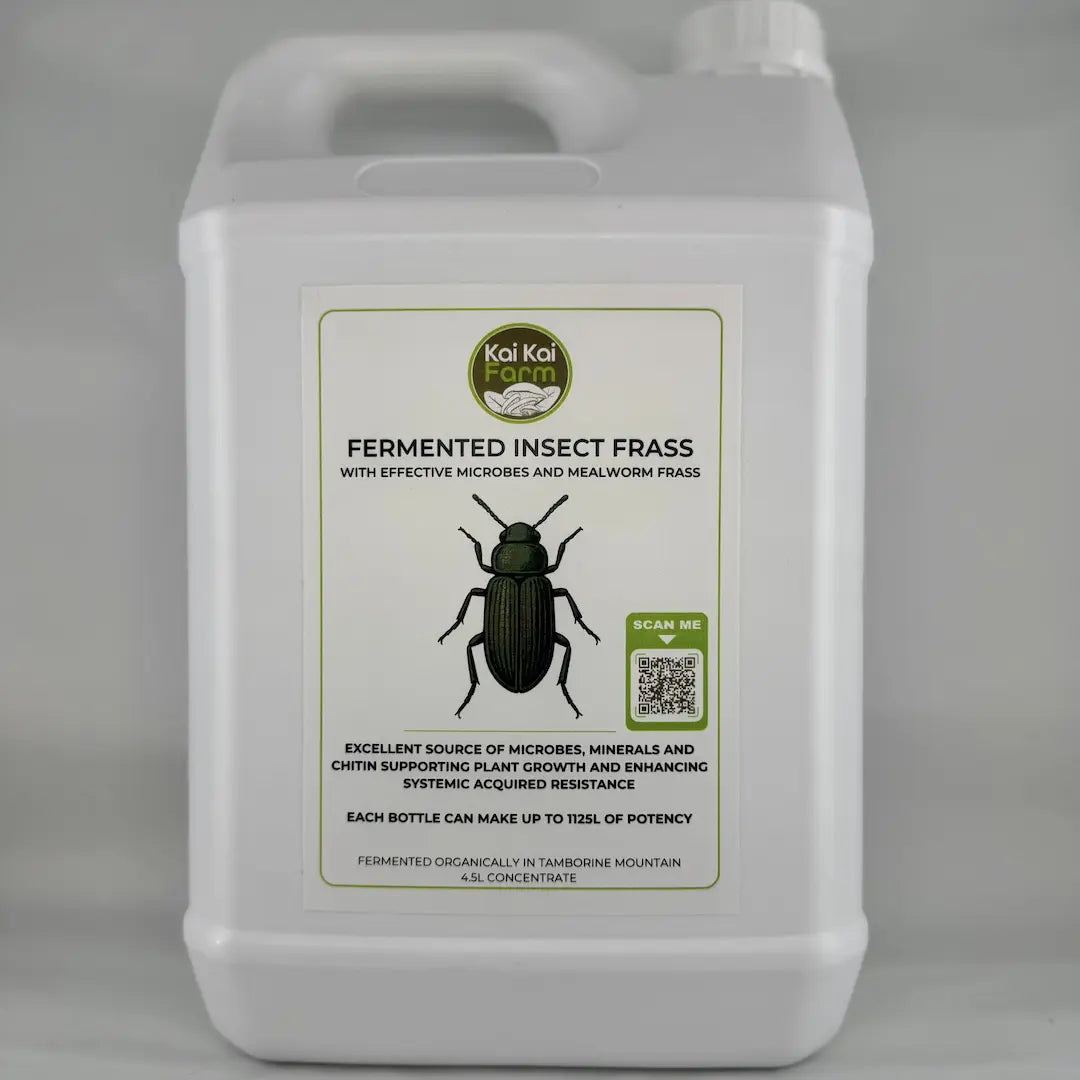 Fermented Insect Frass Extract – Bio-Inoculant & Plant Immunity Booster