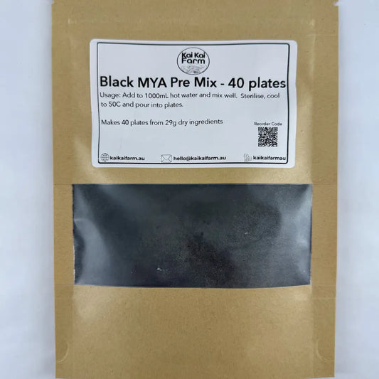 Black Agar Pre-Mix — MYA with Activated Charcoal