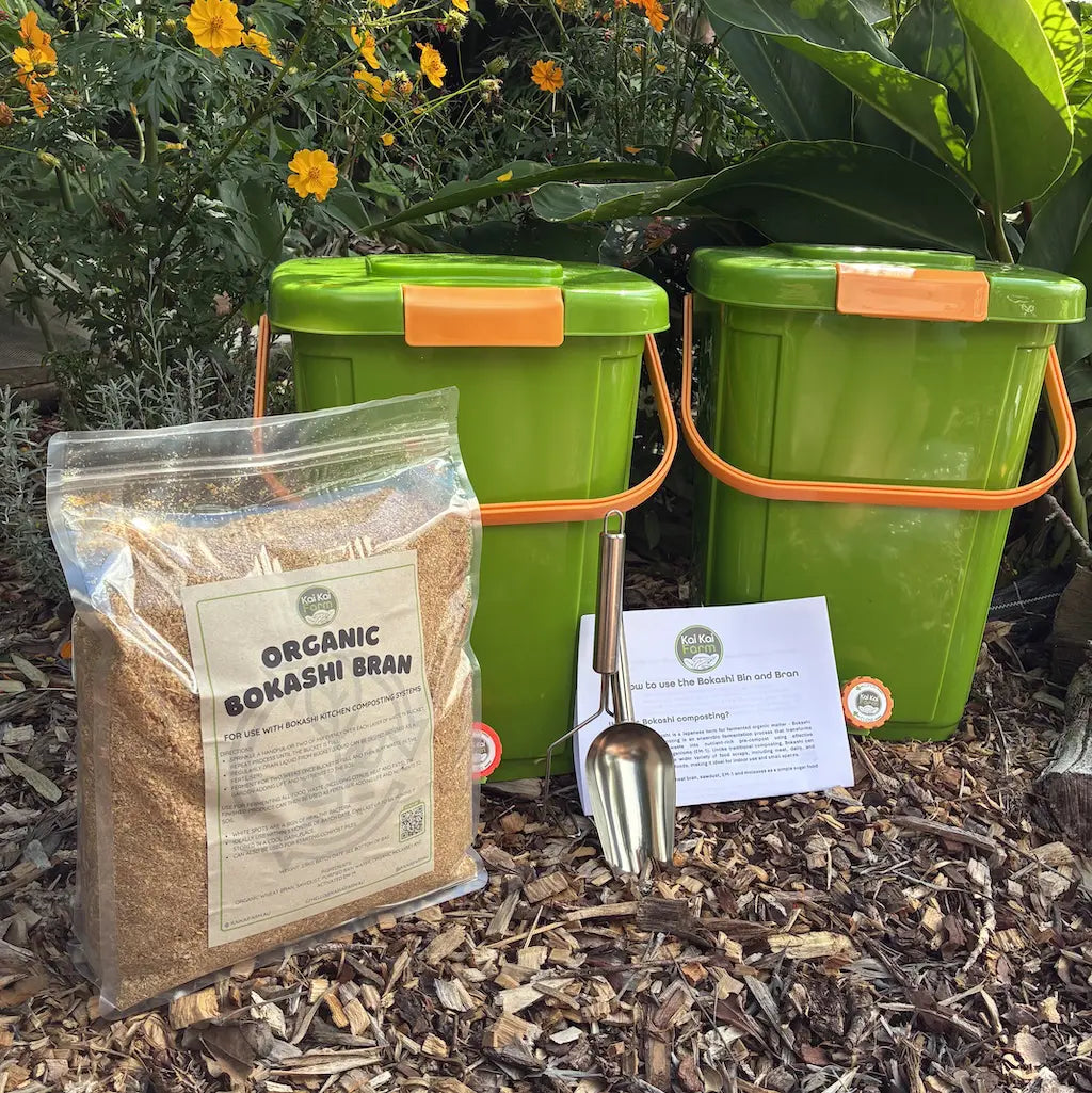 Bokashi Bin 20L Composting Set Kai Kai Farm