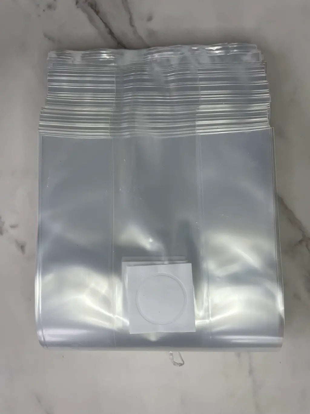 50x pack of professional grade clear medium size grow bags