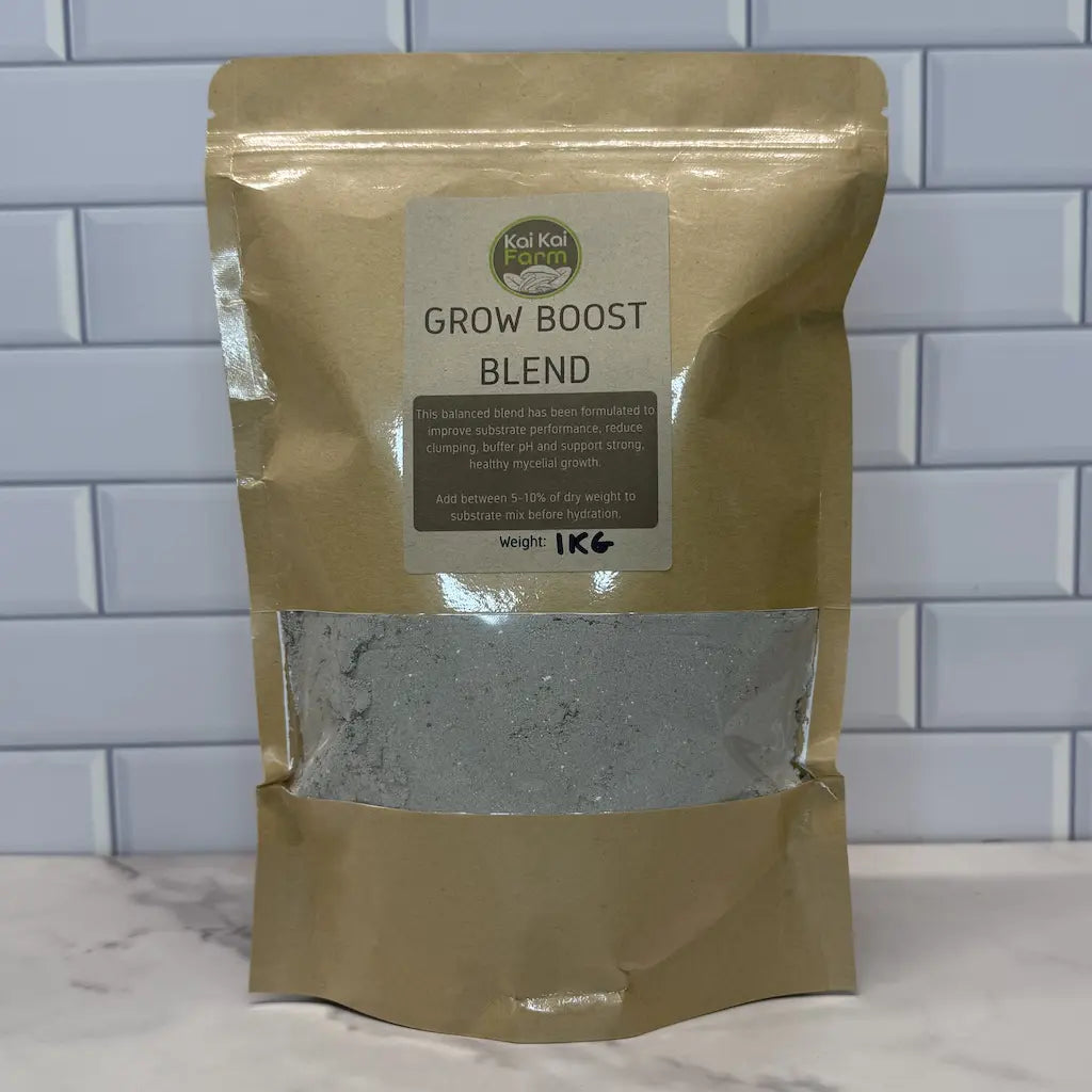 1KG Resealable Bag Of Grow Boost Blend Mushroom Substrate Supplementation