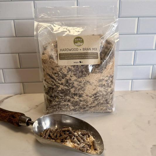 2KG Bag Of Hardwood Sawdust And Organic Wheat Bran For Mushroom Substrate