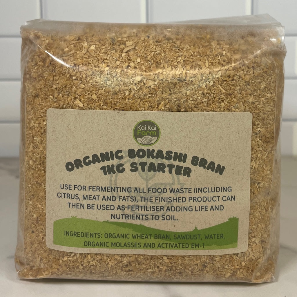 Bokashi Bran Mix - Organic Compost Activator For Kitchen Waste
