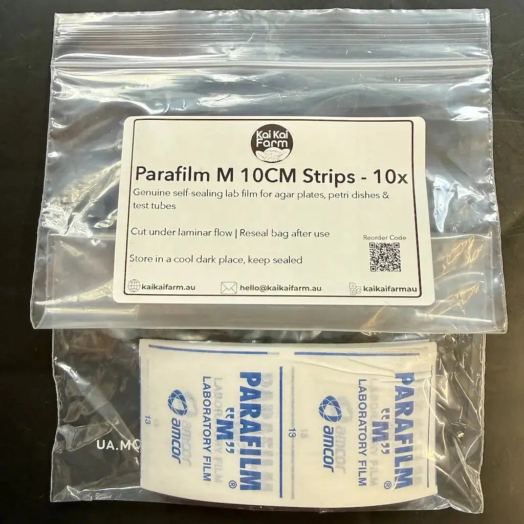Parafilm M Pre-Cut Strips — Mycology Lab Film Kai Kai Farm