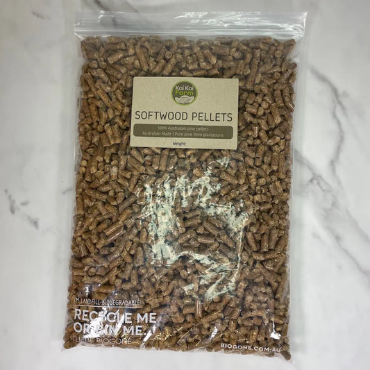 1KG Bag Of Pine Pellets For Mushroom Substrate