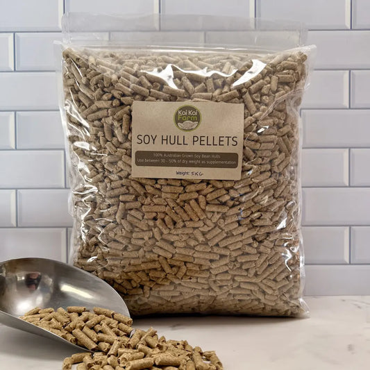 5KG Bag Of Soy Hull Pellets For Mushroom Substrate Supplementation