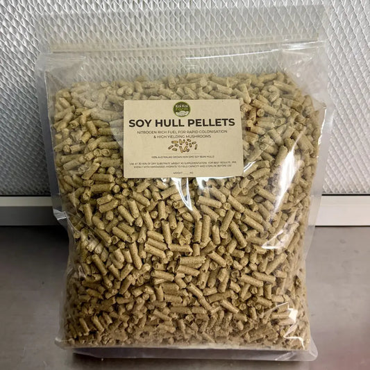 5KG Bag Of Soy Hull Pellets For Mushroom Substrate Supplementation