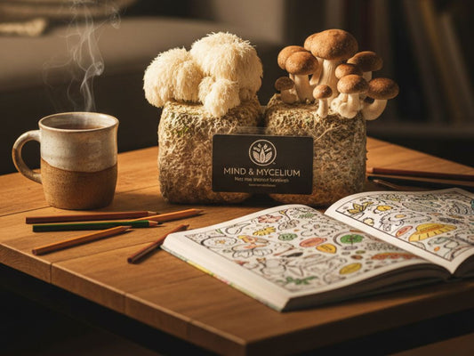 Cultivate Wellness at Home with Mind & Mycelium: The Ultimate Tabletop Mushroom Kit - Kai Kai Farm