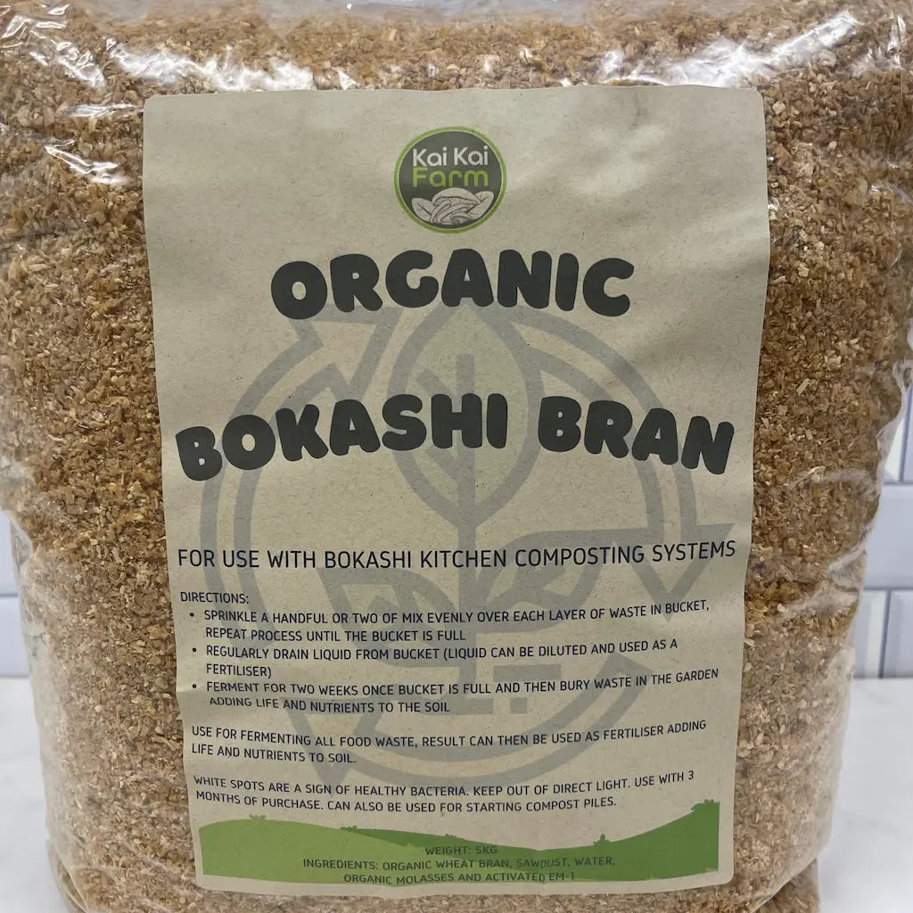 5KG Bag Of Organic Bokashi Bran Mix Ready To Use