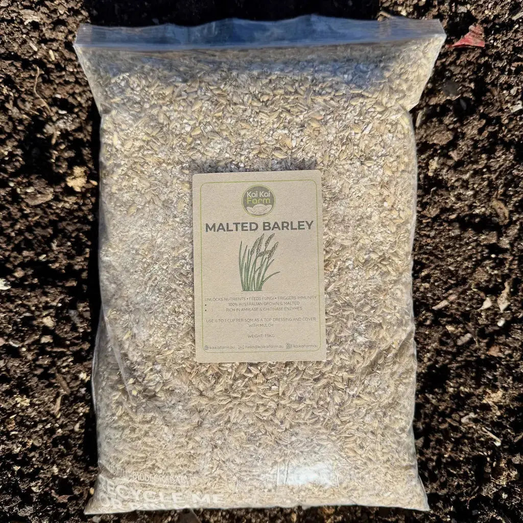 Malted Barley – The Enzymatic Engine for Living Soil Kai Kai Farm