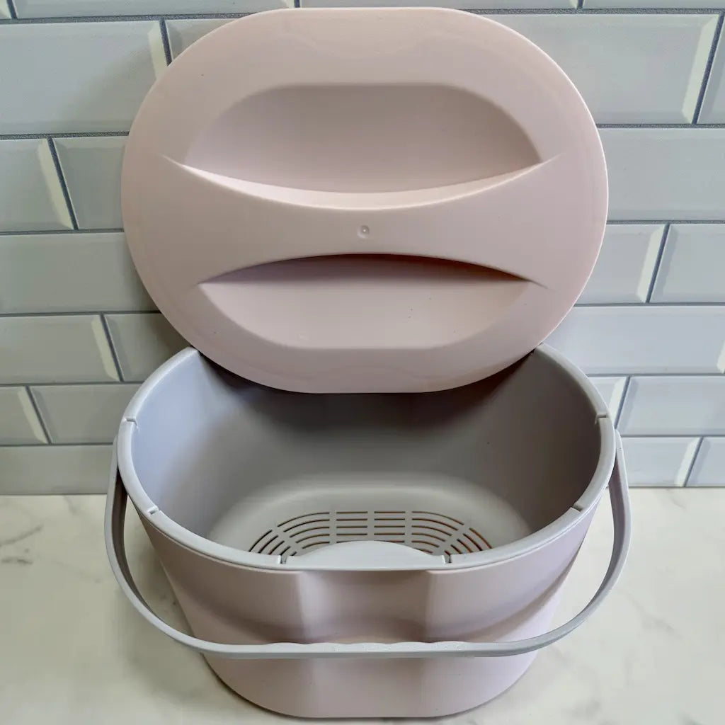 4L Kitchen Compost Caddy in Rose Prink - Kai Kai Farm