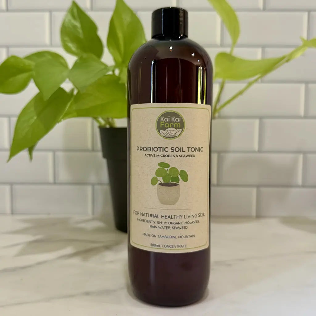 Probiotic Soil Tonic -  All Natural Garden and Soil Probiotic Concentrate With Activated EM-1 and Seaweed