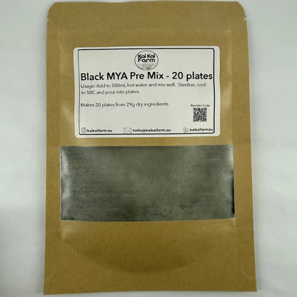 Black Agar Pre-Mix — MYA with Activated Charcoal