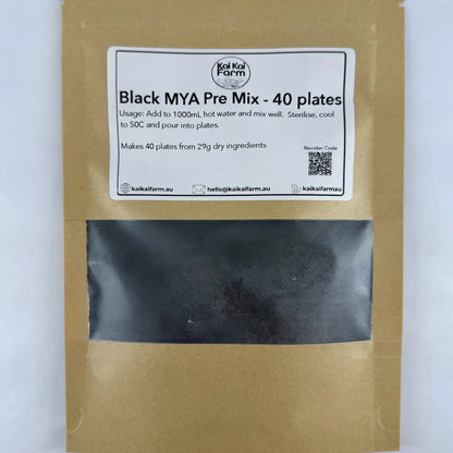 Black Agar Pre-Mix — MYA with Activated Charcoal