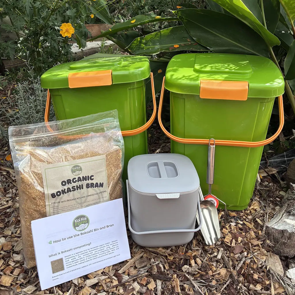 Bokashi Bin 20L Composting Set Kai Kai Farm