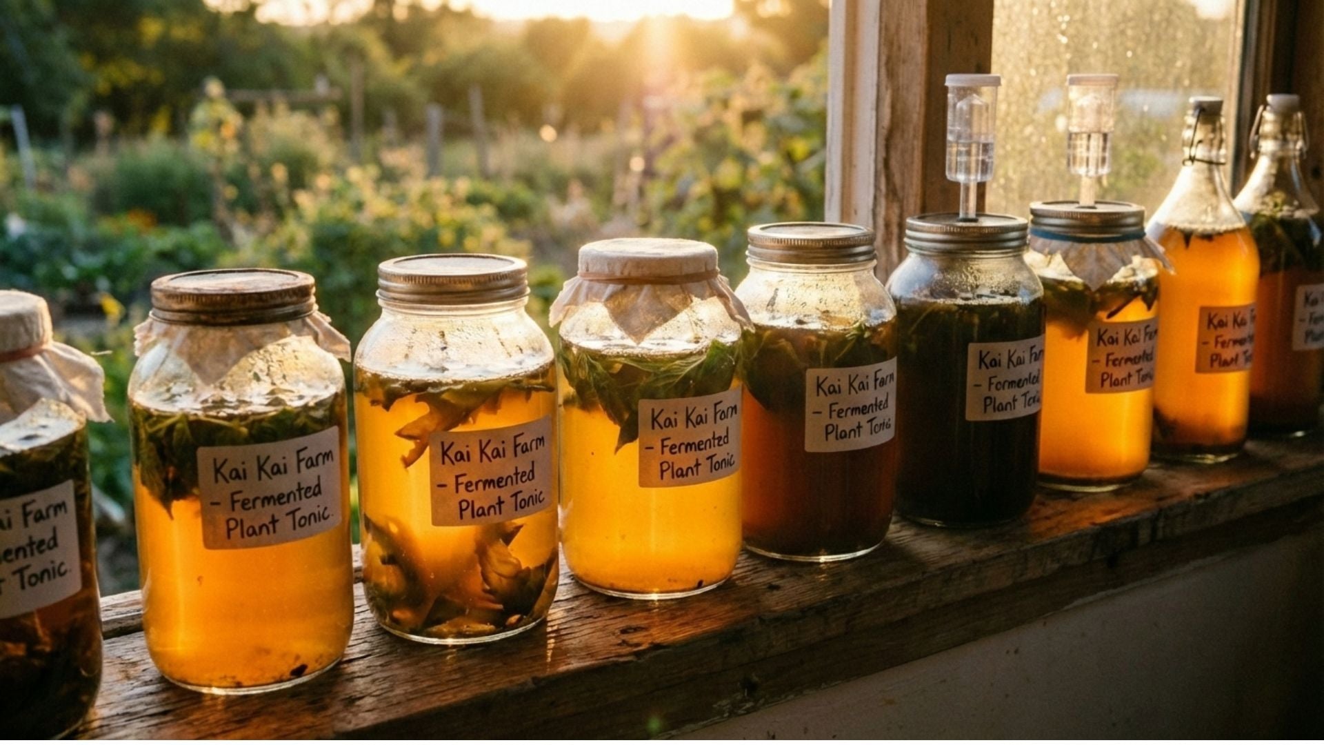 Kai Kai Farm's Fermented Plant Extract & Tonics