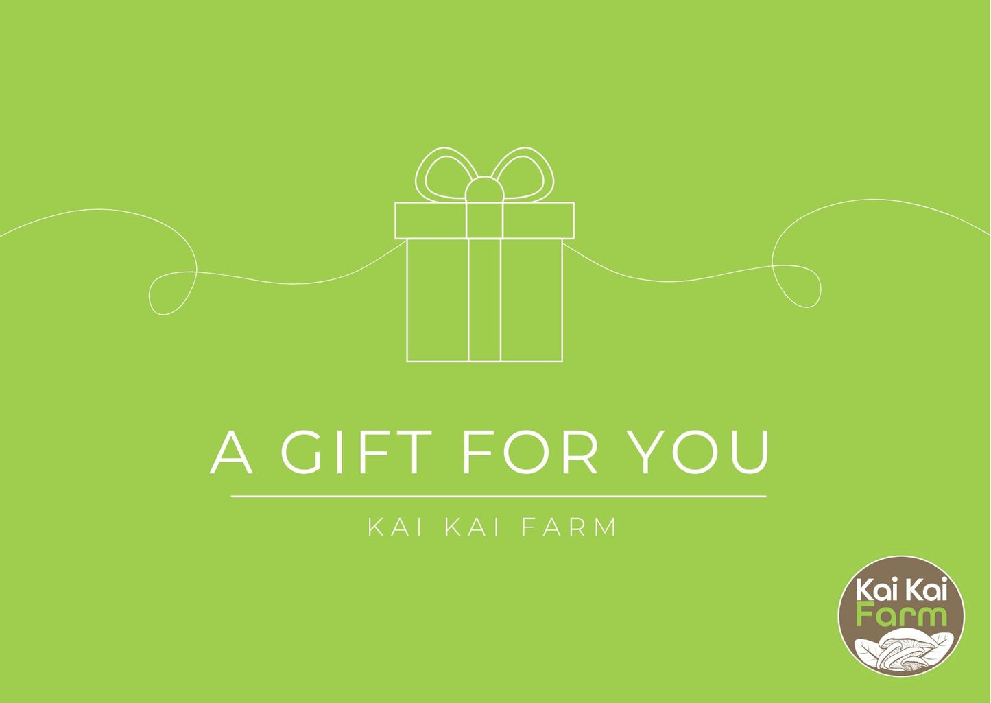 Kai Kai Farm 'A Gift For You' Card