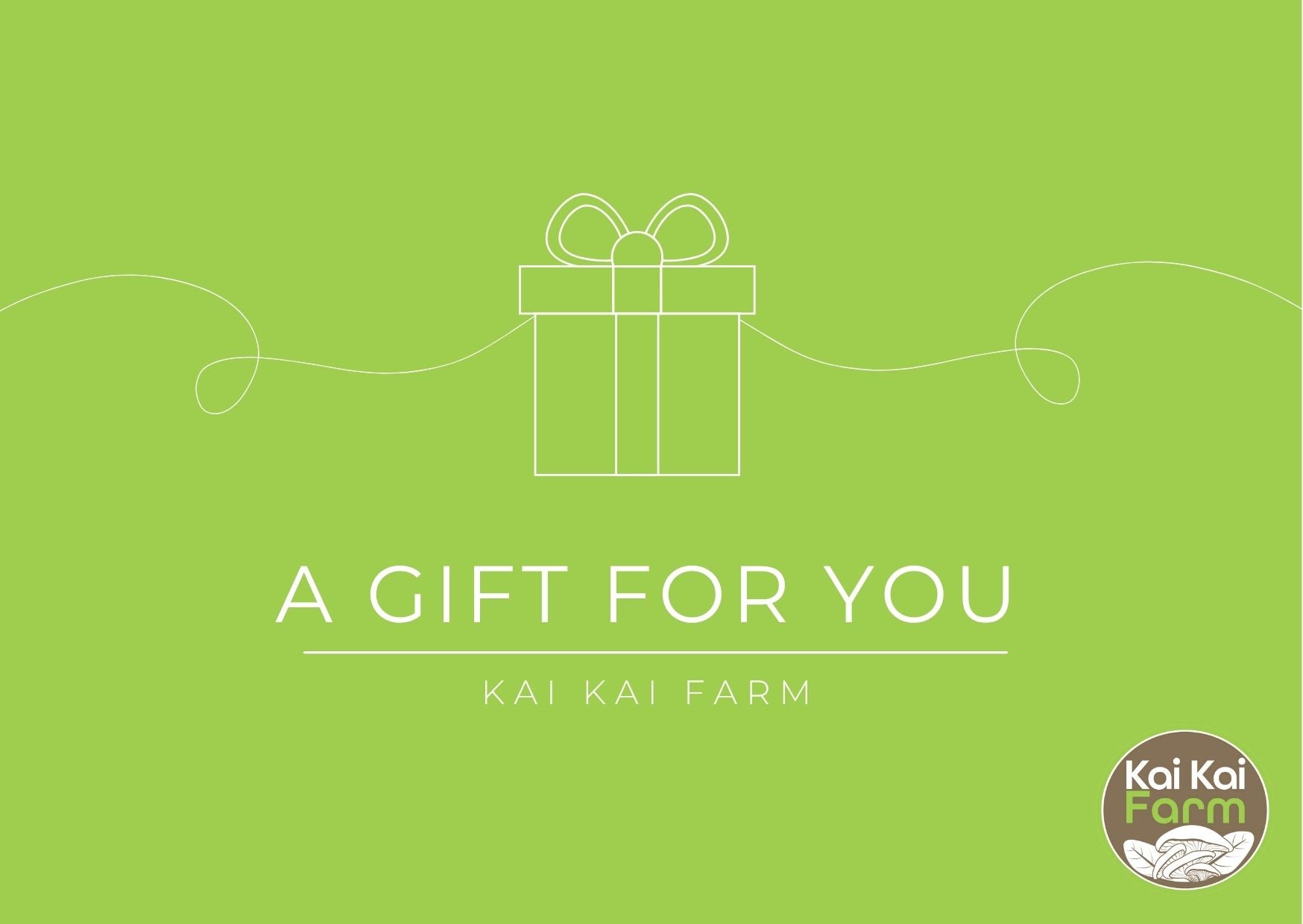 Kai Kai Farm 'A Gift For You' Card