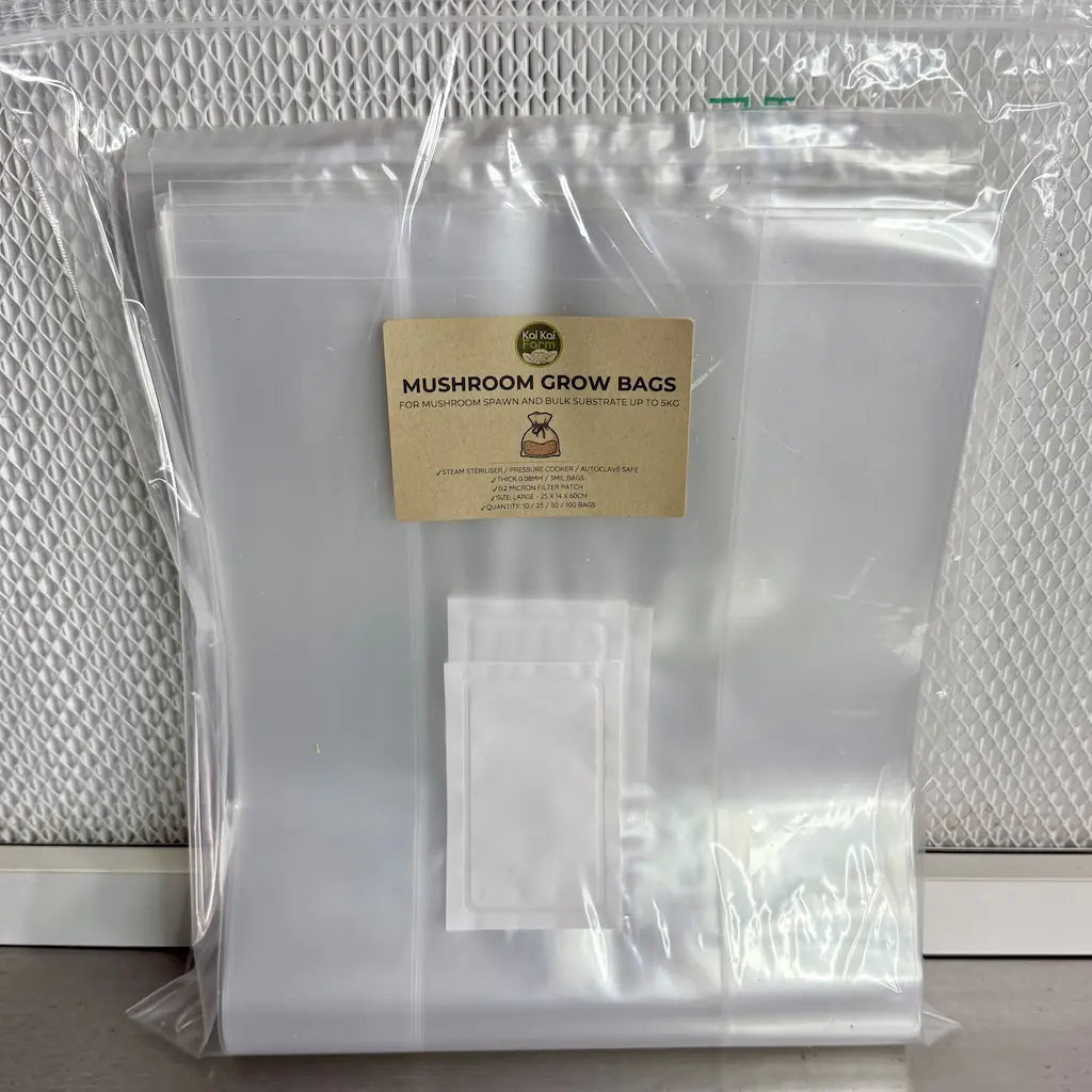 Large Mushroom GrowBag XLS Size For Bulk Fruiting Substrate