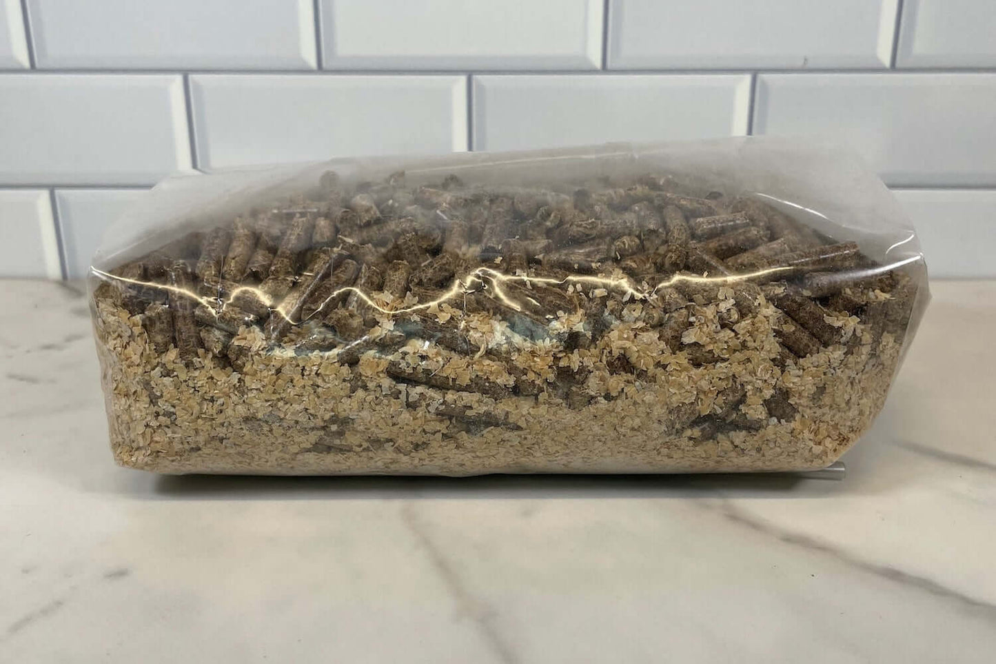 Mushroom Substrate Bag Dry - Mix of Hardwood Pellets Organic Bran and Gypsum