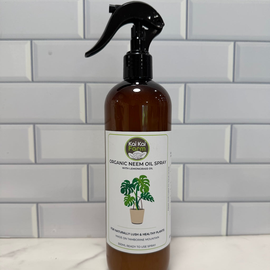 Organic Neem Oil Spray With Lemongrass Oil