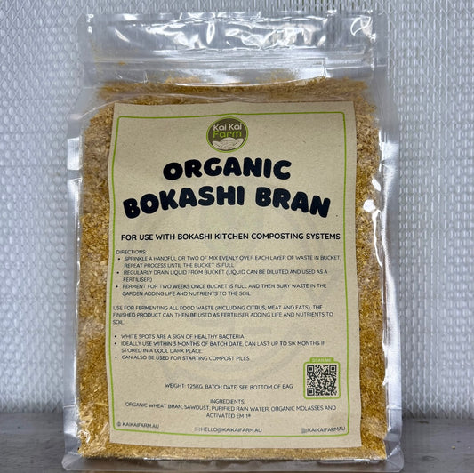 1.25KG Bag Of Organic Bokashi Bran Made With EM-1 Effective Microorganisms, Organic Wheat Bran, Sustainable Grown Pine, Gypsum and Water