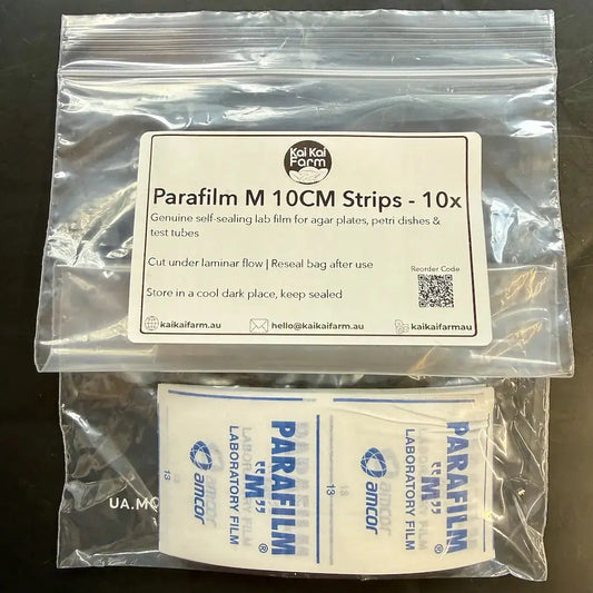 Parafilm M Pre-Cut Strips — Mycology Lab Film Kai Kai Farm