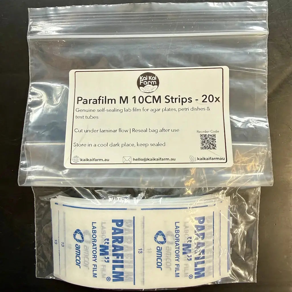 Parafilm M Pre-Cut Strips — Mycology Lab Film Kai Kai Farm