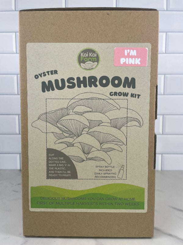 New in the box Pink Oyster Mushroom Grow Kit