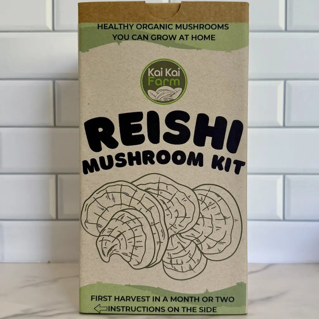 Reishi Organic Mushroom Grow Kit Box