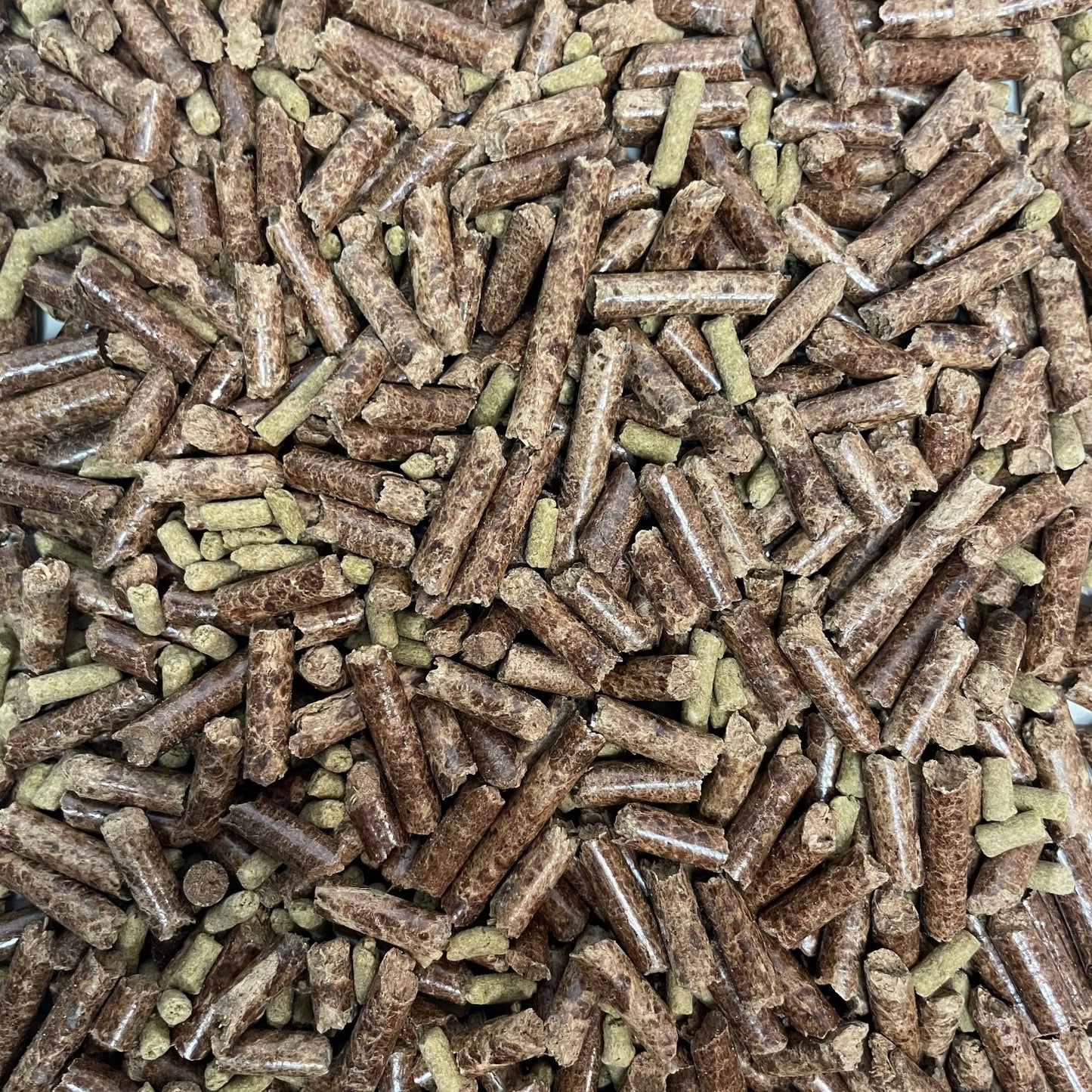 Shiitake Mushroom Substrate Mix Pellets Close Up