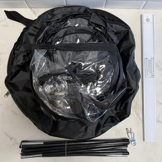 Contents of the Still Air Box with Light