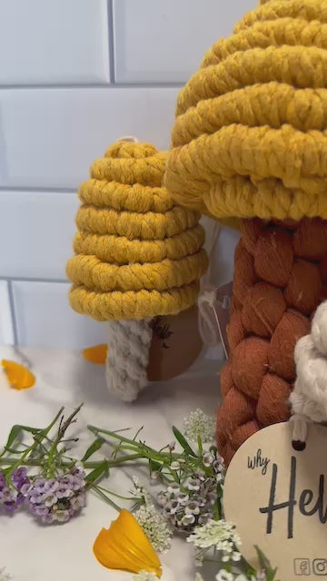 Macramé Mushrooms – Whimsical Handmade Decor & Magical Gift